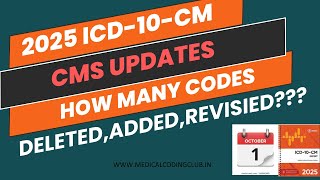 2025 ICD10CM Code Updates  FY 2025 New Revised and Deleted ICD10 Codes Explained [upl. by Ennahtebazile]