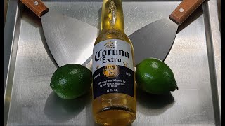 ASMR  Corona Extra Beer with Lime and Sea Salt Ice Cream Rolls some whispering [upl. by Tannen302]