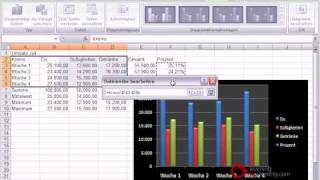 Excel Tutorial Diagramme fortgeschritten [upl. by Layap]