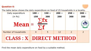 Exercise 141 Q no6 Class X ncertcbse Mathematics chapter 14 statistics [upl. by Sauer888]