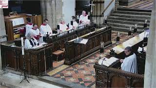 Wimborne Minster Official 2024 04 21 Evensong [upl. by Cudlip]