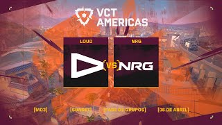 NRG x LOUD Mapa 2 Sunset  VCT Americas [upl. by Curson]