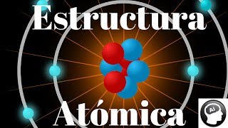 Estructura atómica átomo electrón protón neutrón número atómico de masa ion [upl. by Navlys]