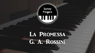 La Promessa 약속  G A Rossini piano accompaniment  karaoke 피아노 반주 [upl. by Edin]