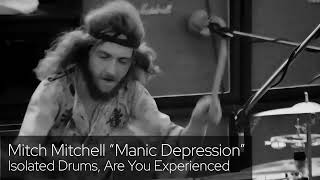 Mitch Mitchell quotManic Depressionquot Isolated Drums [upl. by Gilberto]