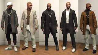 GTA Online  11 Cool Overcoat Outfits Ideas [upl. by Mufinella]