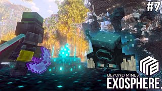 Defeating the WARDEN in BM Exosphere  Ep 6  survival minecraft modded [upl. by Ilrahc]