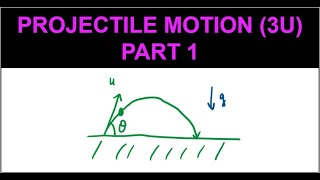 HSC Year 12 Extension 1 3U  Projectile Motion Part 1  Without Vectors [upl. by Aryt]