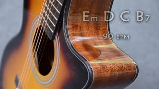 Acoustic Guitar Backing Track Ballad in E Minor Jam [upl. by Leno]