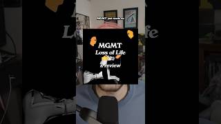 MGMT  Loss of Life in 60 Seconds shorts albumreview music [upl. by Boaten]