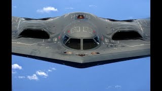 Первое в истории видео из кабины самолета технологии Стелс Northrop B2 Spirit [upl. by Adnamaa521]