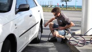 How to Check your Cars Tire Pressure [upl. by Eanad]