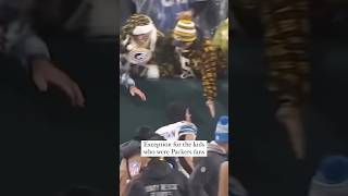 He only gives high fives to Lions fans shorts nfl lions packers [upl. by Herwick]