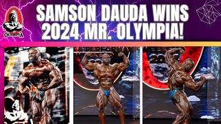 Samson Dauda wins 2024 Mr Olympia [upl. by Hurleigh]