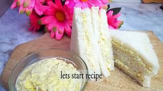 egg sandwich  boiled egg sandwich [upl. by Mckinney]