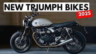 Top 7 New Triumph Motorcycles for 2025 [upl. by Siramaj]