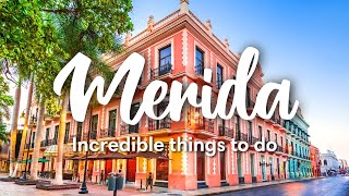 MERIDA MEXICO  8 Incredible Things To Do In amp Around Mérida [upl. by Gnahk]