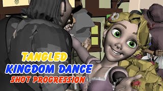 Tangled  Kingdom Dance Shot Progression  Hyrum Osmond  3D Animation Internships [upl. by Alinoel43]