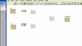 LabVIEW XOR Neural Net [upl. by Hailahk]