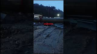 Crane accident 🔥🔥🔥 shortvideo trendingshorts automobile respect constructionequipment [upl. by Gerardo250]