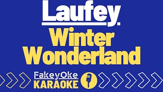 Laufey  Winter Wonderland Karaoke [upl. by Mela]