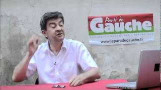 Quand Mélenchon qualifie pujadas de salaud et de larbin [upl. by Lothario]