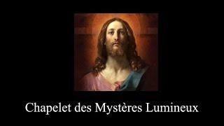 Chapelet des mystères lumineux 2024 holy rosary Luminous mysteries french version [upl. by Ennaylil442]