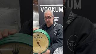 Examining A Rare Vintage Rolex Wall Clock rolex watches luxury entrepreneur business [upl. by Mehelhteb690]