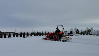 Branson 2515h snow removal [upl. by Kippie679]