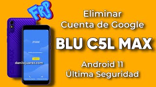 ELIMINAR CUENTA DE GOOGLE BLU C5L MAX QUITAR BYPASS GMAIL BLU [upl. by Hannus]