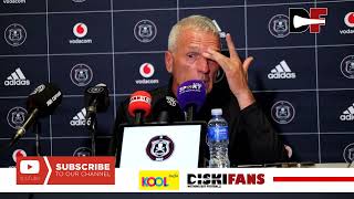 Ernst Middendorp’s PostMatch Press Conference  Orlando Pirates 11 Cape Town Spurs [upl. by Diver]