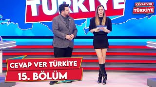 Cevap Ver Türkiye 15 Bölüm CevapVerTurkiye [upl. by Nenad]