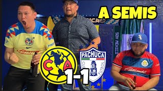 DESPERTÓ EL GIGANTE  REACCIÓN AMÉRICA VS PACHUCA [upl. by Darbee]