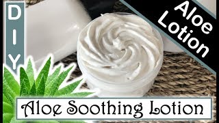 Aloe Vera Soothing Body Lotion🎍 🥒  DIY Lotion Making amp Body Butter [upl. by Abdul]