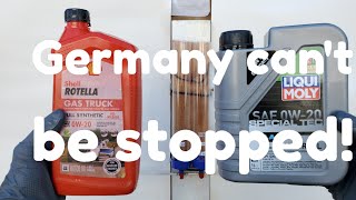 Liqui moly engine oil Germanys best vs Rotella [upl. by Lapham]