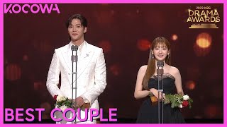 Best Couple Award Winners Rowoon amp Cho Yi Hyun  2023 KBS Drama Awards  KOCOWA [upl. by Mera62]