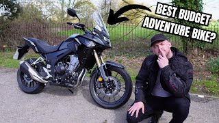 2022 Honda CB500X REVIEW BudgetFriendly Adventure Motorcycle [upl. by Ellened]