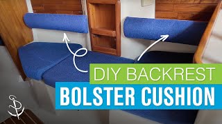 Crafting the Perfect Bolstered Backrest Cushion [upl. by Ahsiyn475]