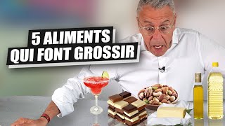 5 ALIMENTS QUI FONT GROSSIR Version 2022 [upl. by Vidovik]