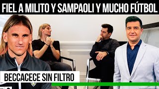 Entrevista con Sebastián Beccacece sin filtro Fiel a Milito y Sampaoli Argentina Chile y Defensa [upl. by Idnahk]