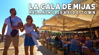 La Cala de Mijas Spain Relaxing Seaside Town October 2023 Update  Costa del Sol  Málaga 4K [upl. by Notyalk]