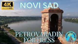 Novi Sad Petrovaradin Fortress 4k walking tour video June in Novi Sad Serbia [upl. by Humfrid43]