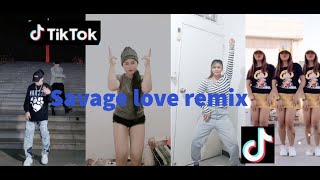 Savage love remix new trend tiktok [upl. by Fe]