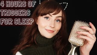 ASMR 4 HOURS of INTENSE Triggers for Sleep [upl. by Negah]