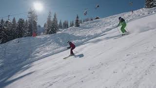 Skifahren am Golm im Montafon l Vorarlberg [upl. by Belsky261]