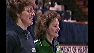 1988 Scotties Semifinal  Schneider vs Houston [upl. by Vassaux]