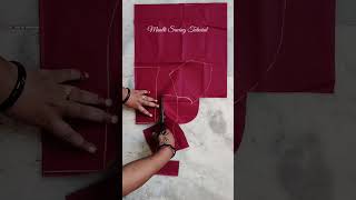 WhatsApp blouse paper cutting 8780820079youtubeshorts shortviral [upl. by Netsrik]