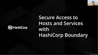 Secure Access to Hosts and Services with HashiCorp Boundary [upl. by Nerreg]