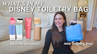 WHATS IN MY TOILETRY BAG FOR DISNEY ✈️✨my favorite travel items new bag packing tips amp more [upl. by Doretta]