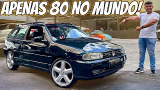 Volkswagen Parati GTI 1996  Ela passa dos 200 kmh e tem câmbio de Audi 😱 [upl. by Ligetti475]